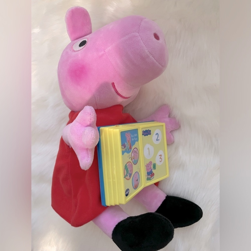 VTech Peppa Pig Read With Me Peppa Learning Toy Reading Language Development - Picture 5 of 8